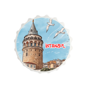 Galata Kulesi Yuvarlak Magnet Açacak