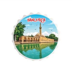 Şanlıurfa Temalı Yuvarlak Magnet Açacak